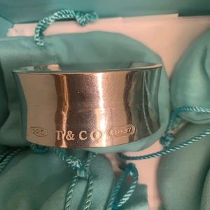 Tiffany cuff sterling silver